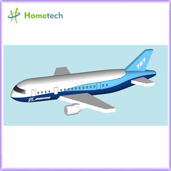 4GB 8GB High-Speed Boeing Airplane Shape Customized USB Key