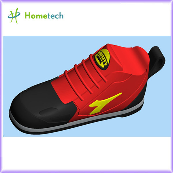 RED Sport Shoes Shape USB Flash Drive Pen Drive 4GB / 8GB