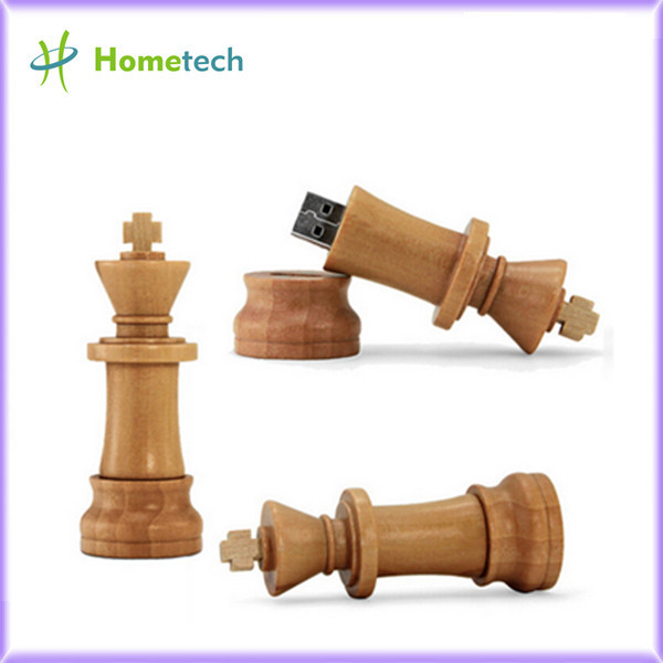 Wood Chess USB 2.0 usb flash drives thumb pendrive usb